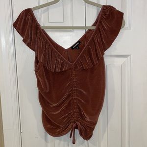 Express Ruffled Top